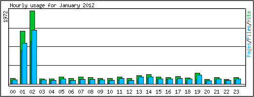 Hourly usage