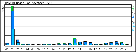 Hourly usage