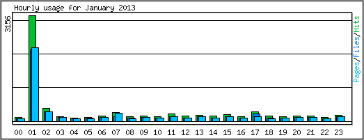 Hourly usage