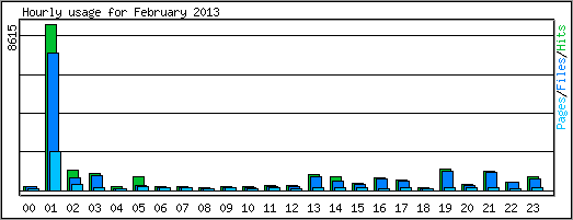 Hourly usage