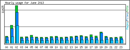 Hourly usage