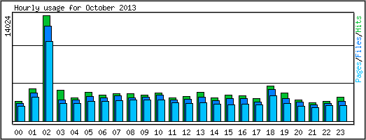Hourly usage