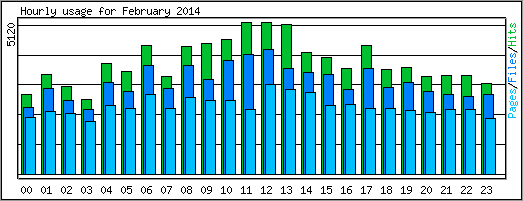 Hourly usage