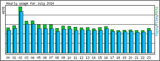Hourly usage