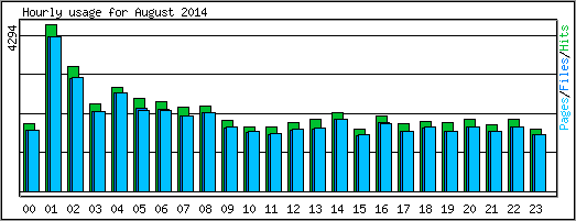Hourly usage