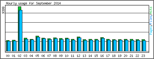Hourly usage