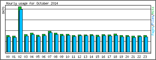 Hourly usage