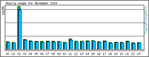 Hourly usage