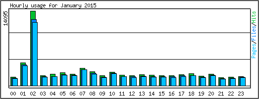 Hourly usage