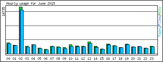 Hourly usage