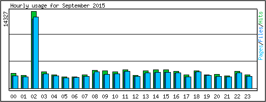 Hourly usage