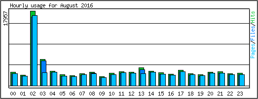 Hourly usage