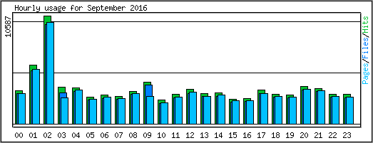 Hourly usage