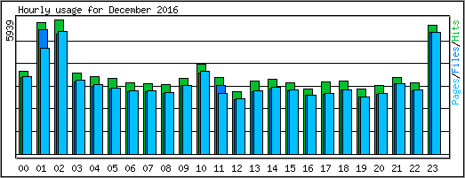 Hourly usage