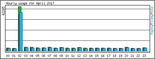 Hourly usage