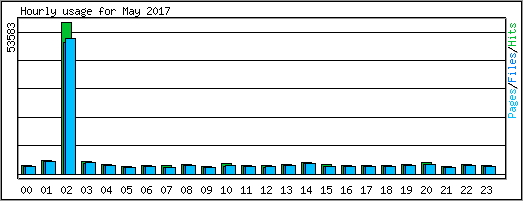 Hourly usage
