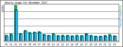 Hourly usage