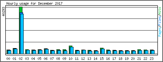 Hourly usage