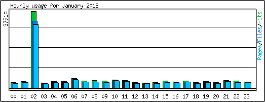 Hourly usage